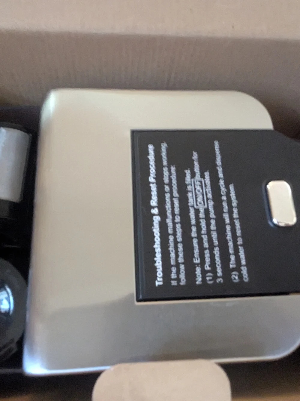 Multifunctional Single Serve Coffee Maker KC101C - Black NIB